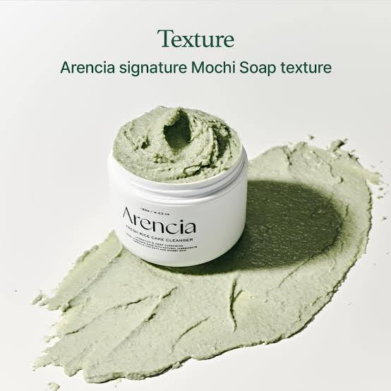 ARENCIA - FRESH GREEN RICE MOCHI CLEANSER 120G - Image 4