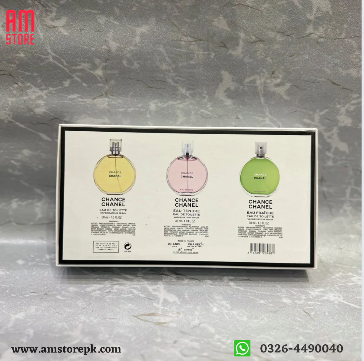 CHANEL Perfume Set 3 Pcs - Image 2