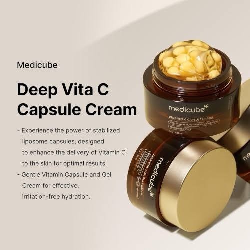 Medicube – Deep Vita C Capsule Cream – 55g - Image 2