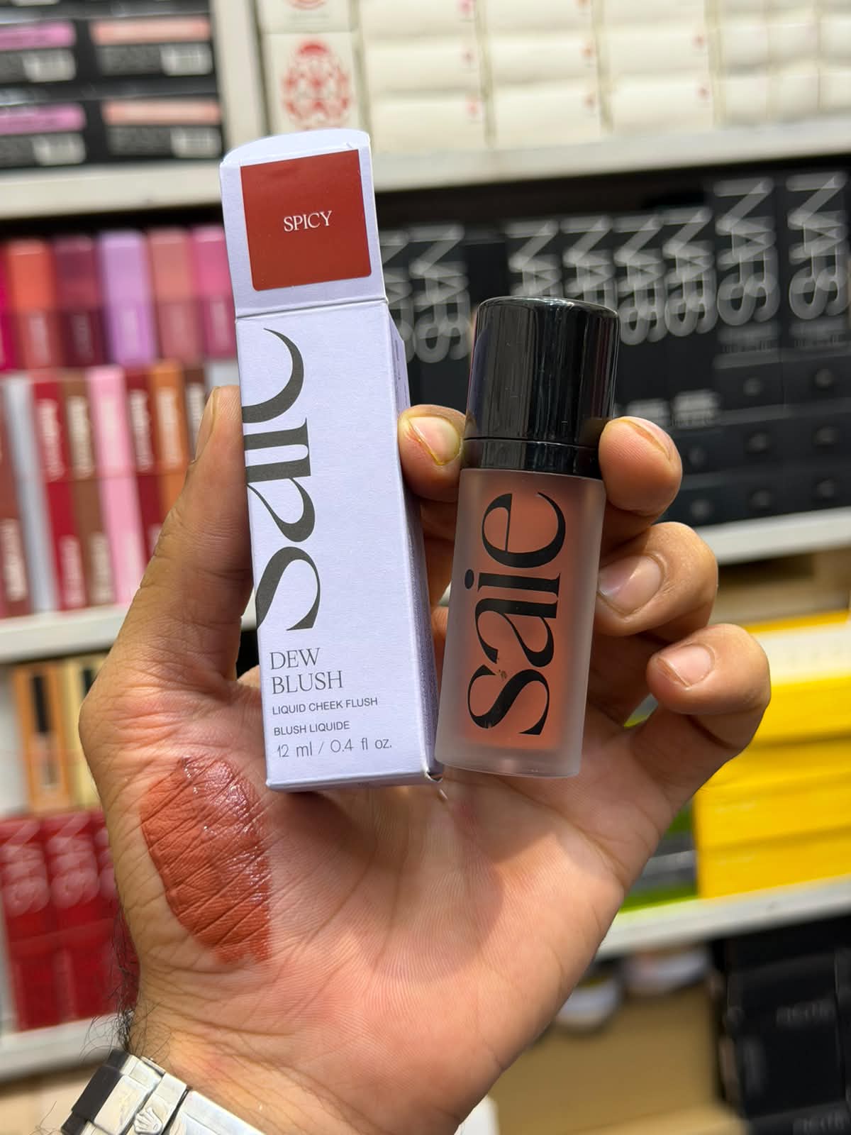 SAIE | Dew Liquid Blush - Full size 12 ml - Image 4