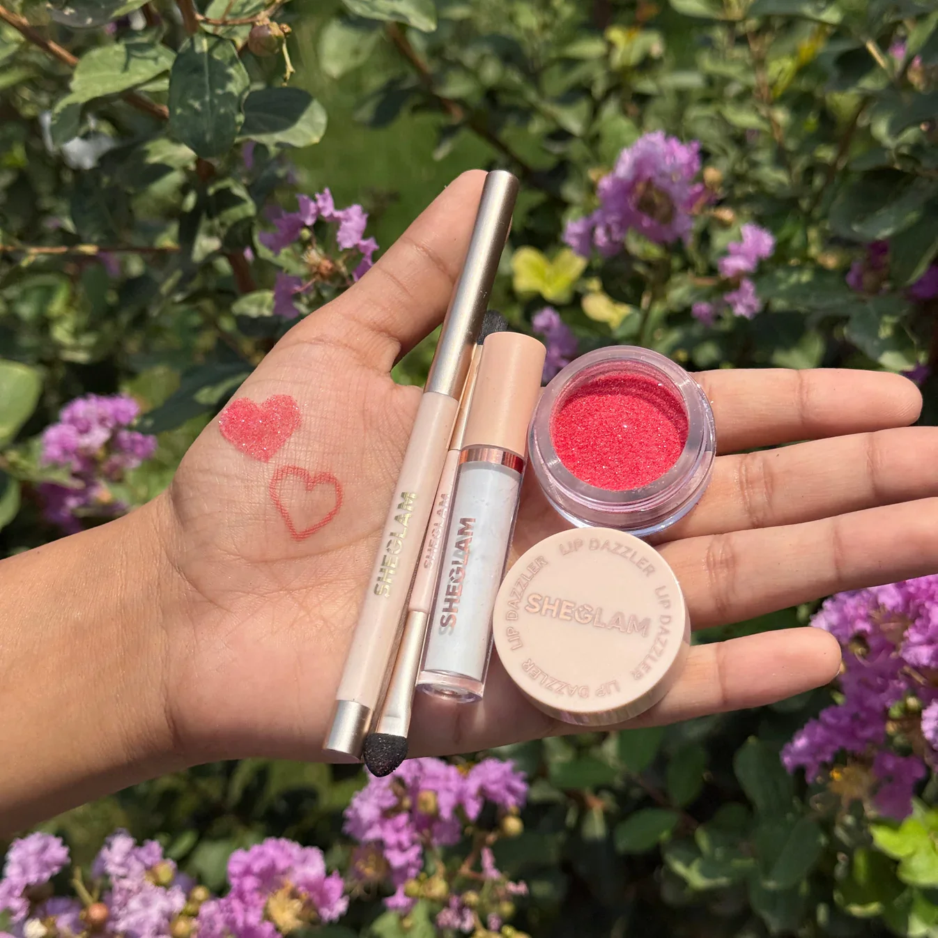 SHEGLAM LIP DAZZLER GLITTER KIT 4 IN 1 - Image 9